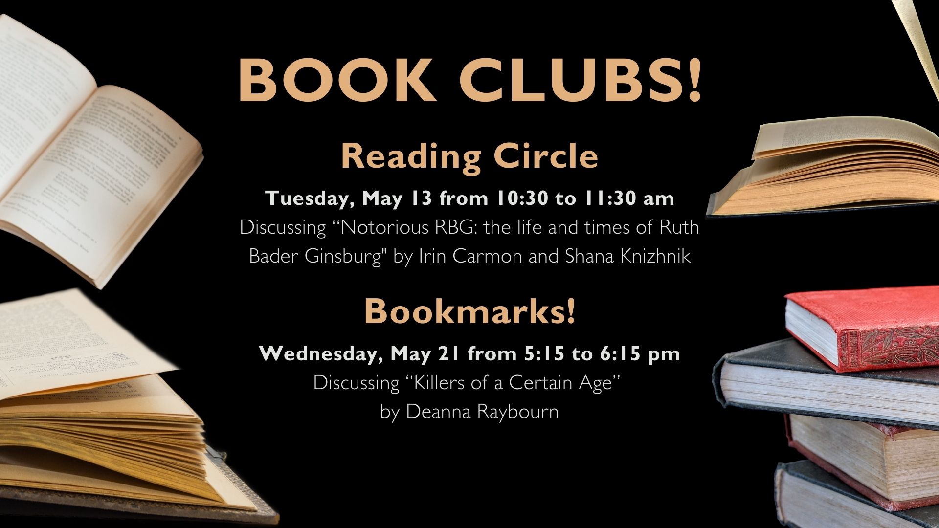 book clubs May